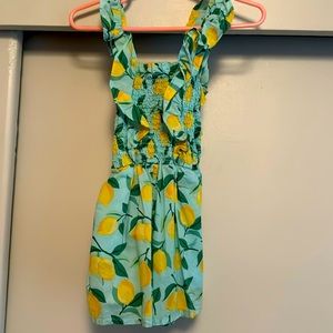 Lemon Romper barely worn